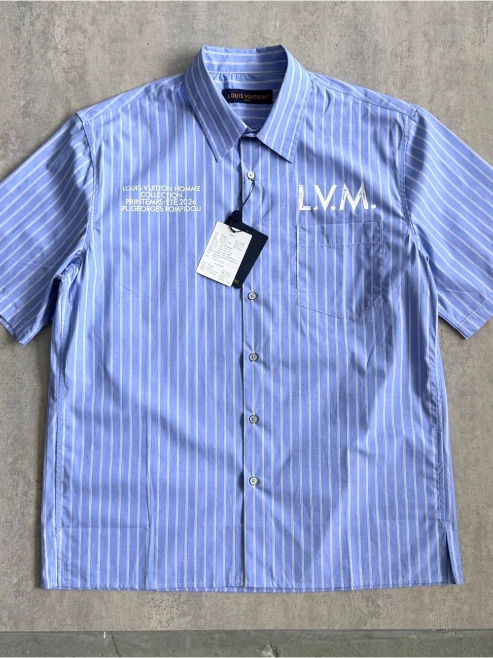 LOUIS VUITTON Short-Sleeves SS26 Shirt !